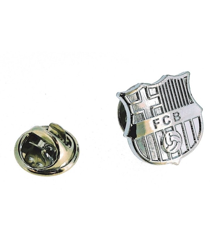 Silver FC Barcelona Pin