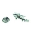 Silver Helicopter 17 mm Pin