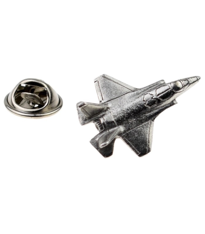 Silver Pewter Propeller 30 mm Pin