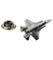Silver Pewter Propeller 30 mm Pin