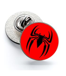 Spiderman Logo 16mm Magglass Pin