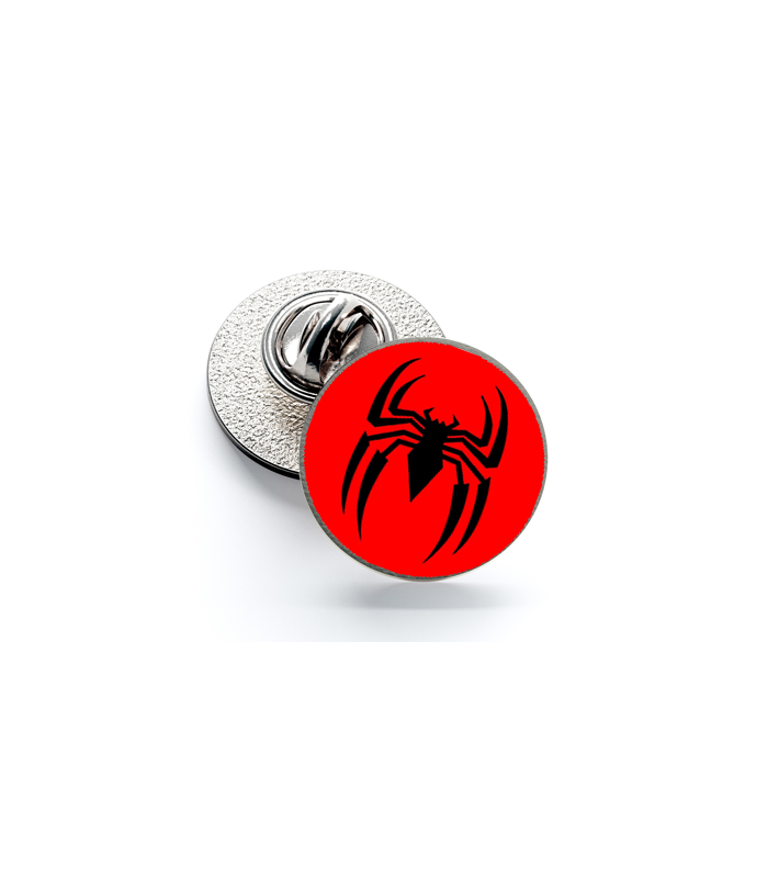 Spiderman Logo 16mm Magglass Pin