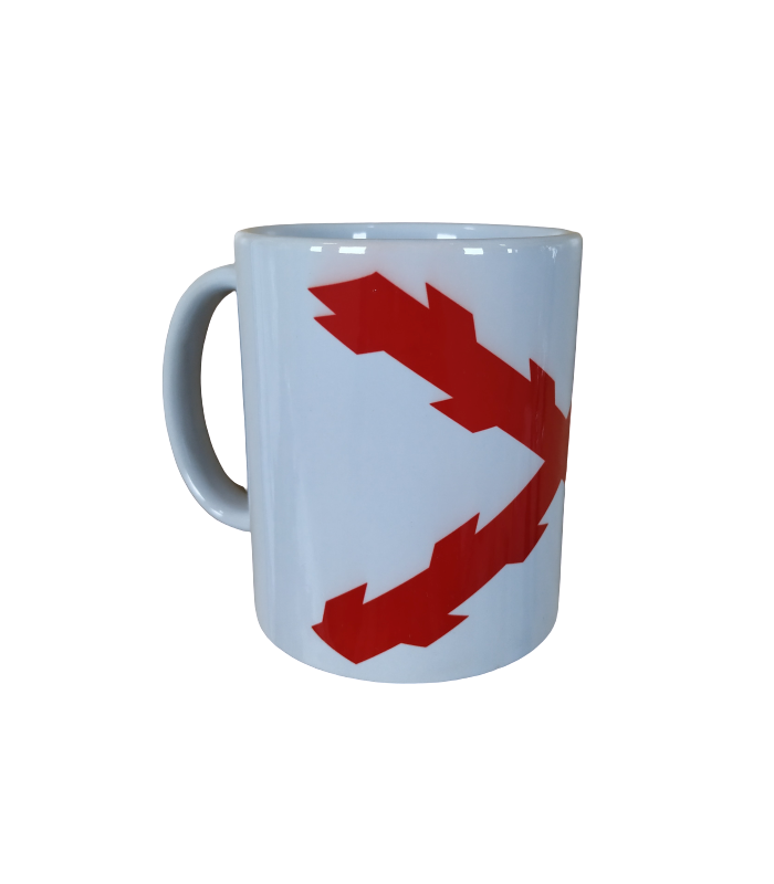 Taza Bandera de la Cruz de San Andres Aspa de Borgoña