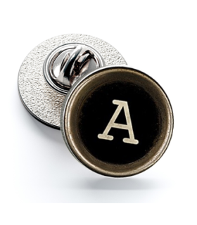 Typewriter Button Letter B 16mm 16mm Magglass Pin