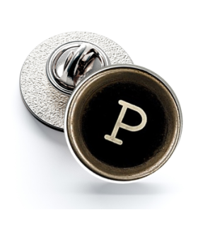 Typewriter Button Letter Q 16mm Magglass Pin