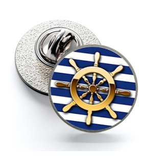 Wind Rose and Navigation Nº23 16mm Magglass Pin