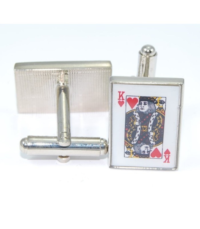 Gemelos Carta Rey de Corazones