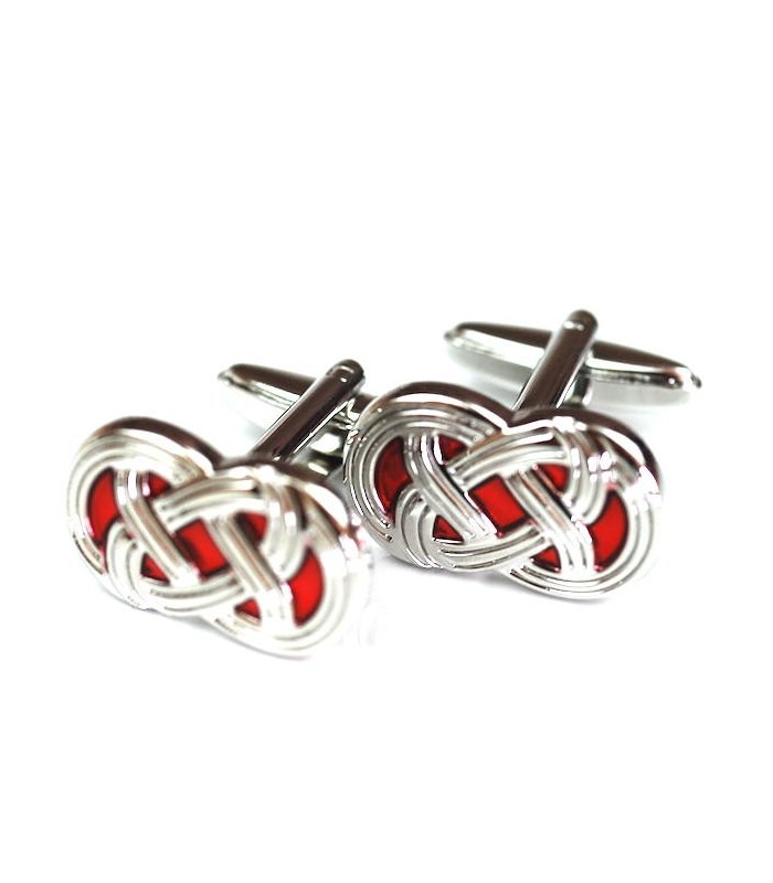 Gemelos de Camisa Celtic Red Design Cufflinks