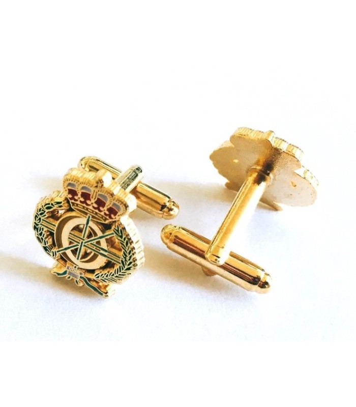 Gemelos de Camisa Colegio Ingenieros de Informática Dorado