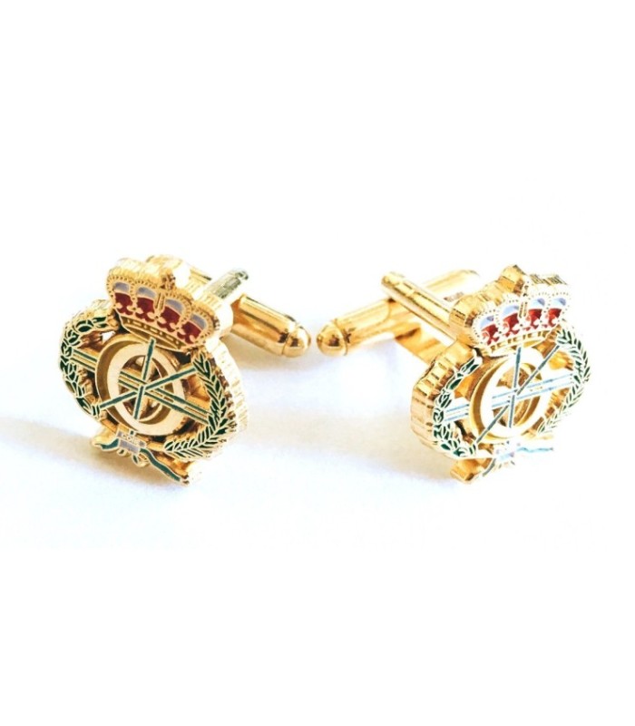 Gemelos de Camisa Colegio Ingenieros de Informática Dorado