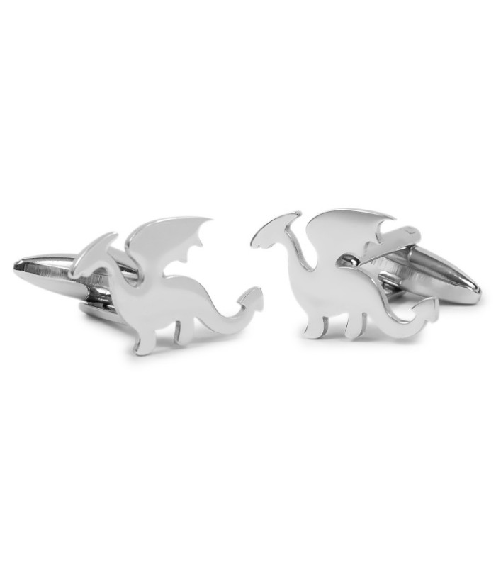 Gemelos de camisa Dragon Acero Inox 20 mm Gemelolandia