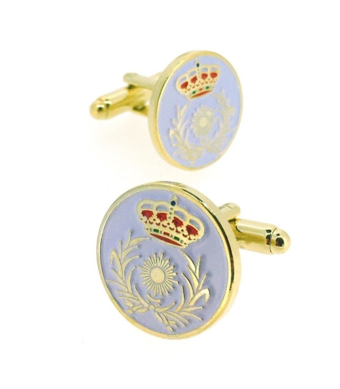 Gemelos de Camisa Emblema del Cuerpo de Intendencia