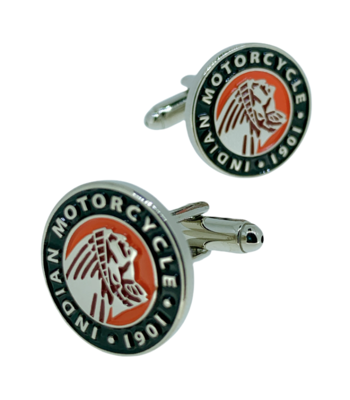 Gemelos de Camisa Indian Motorcycle 18mm