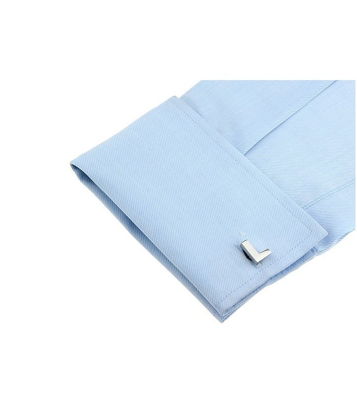 Gemelos de Camisa Inicial Letra L Medio Par