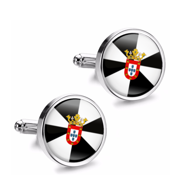 Gemelos de Camisa Magglass Bandera de Ceuta 16mm