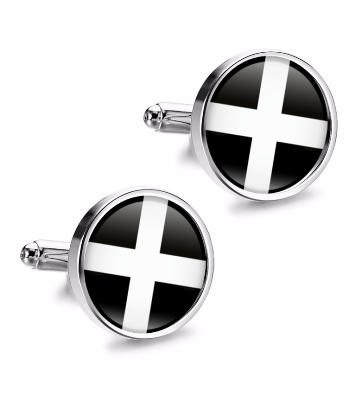 Gemelos de Camisa Magglass Bandera Regiones England Cornwall