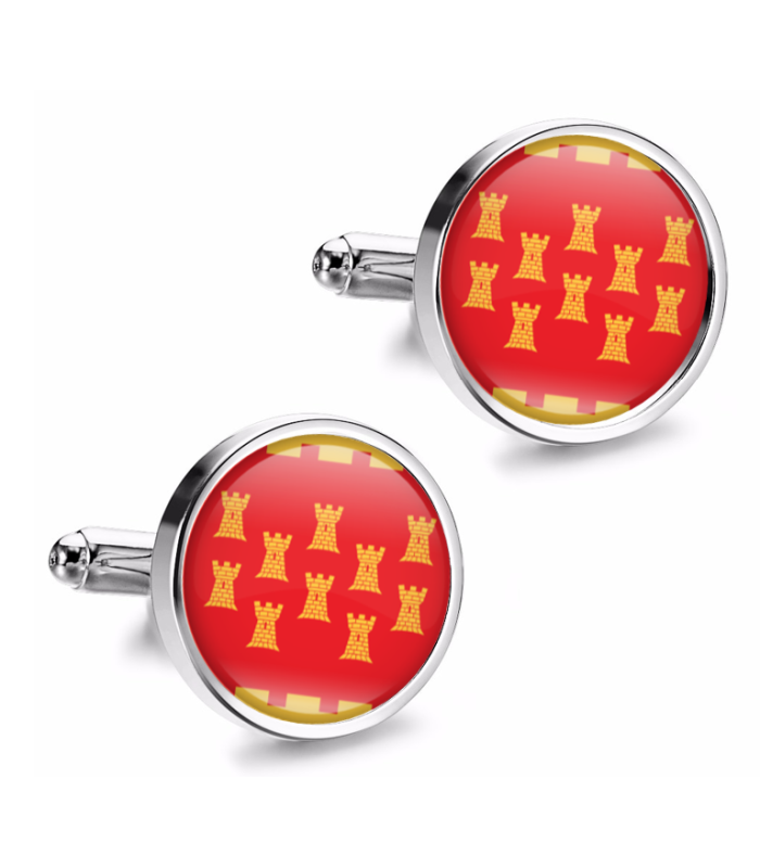 Gemelos de Camisa Magglass Bandera Regiones England Greater Manchester