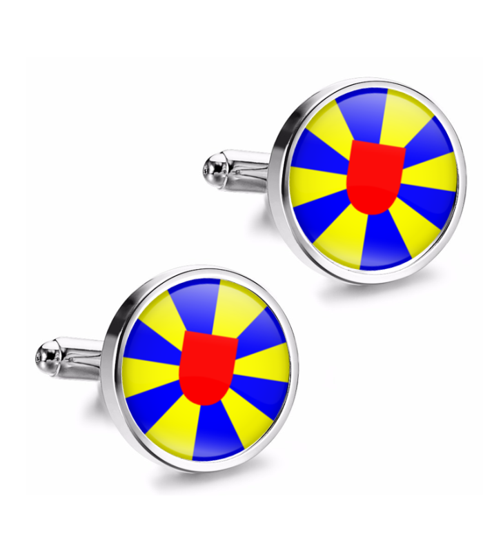 Gemelos de Camisa Magglass Banderas Regiones Belgica West Flanders