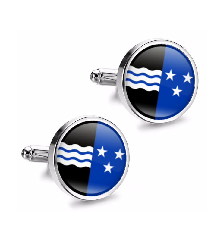 Gemelos de Camisa Magglass Banderas Regiones Suiza Aargau