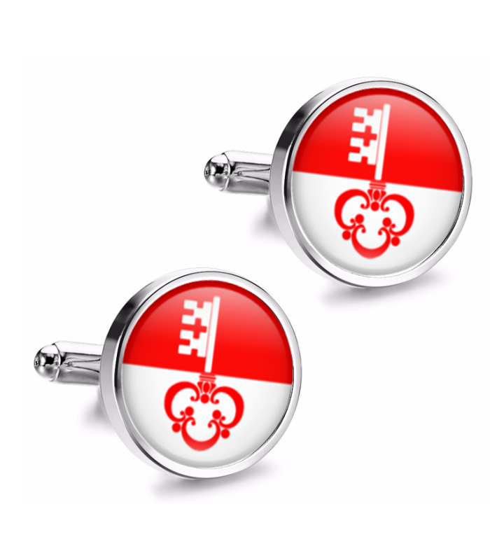 Gemelos de Camisa Magglass Banderas Regiones Suiza Obwalden