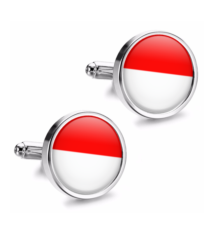 Gemelos de Camisa Magglass Banderas Regiones Suiza Solothurn