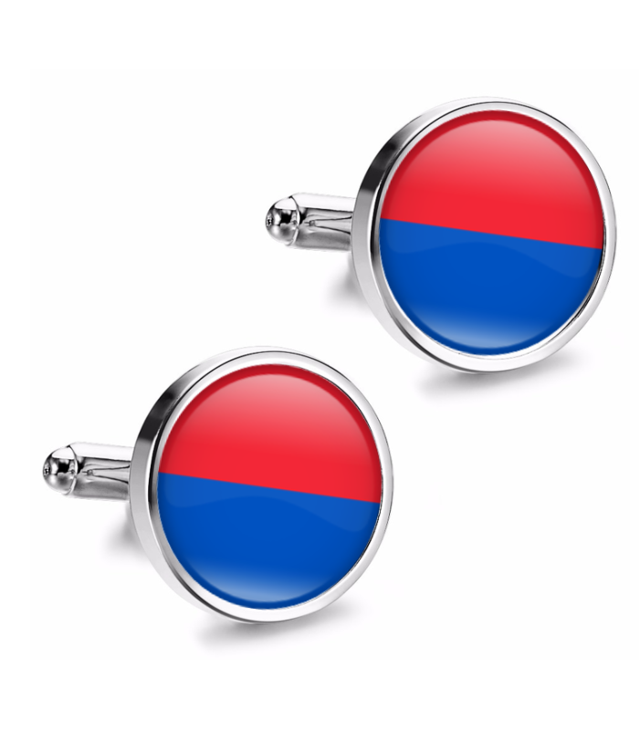 Gemelos de Camisa Magglass Banderas Regiones Suiza Tessin