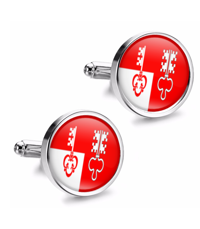 Gemelos de Camisa Magglass Banderas Regiones Suiza Unterwalden