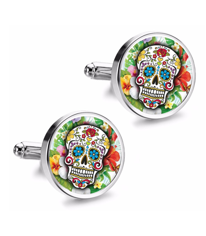 Gemelos de Camisa Magglass Calavera Catrina Nº11 16mm
