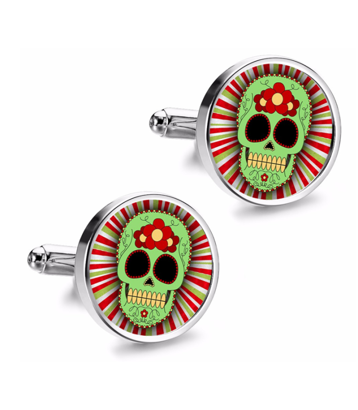 Gemelos de Camisa Magglass Calavera Catrina Nº16 16mm