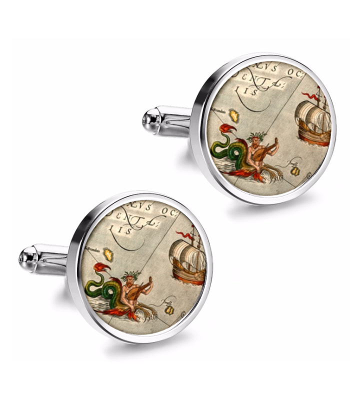 Gemelos de Camisa Magglass Monstruos y Criaturas del Mar Nº14 16mm