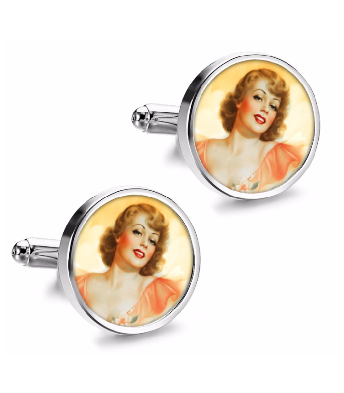 Gemelos de Camisa Magglass Pin Up Girls Nº13 16mm