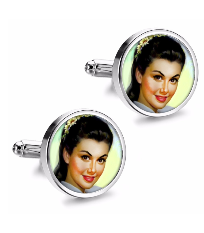 Gemelos de Camisa Magglass Pin Up Girls Nº14 16mm