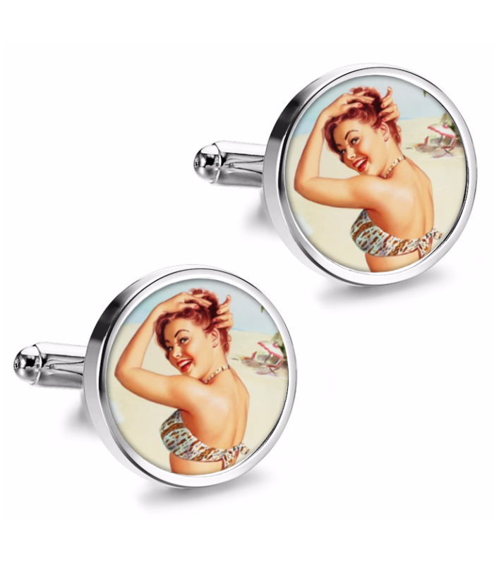 Gemelos de Camisa Magglass Pin Up Girls Nº20 16mm