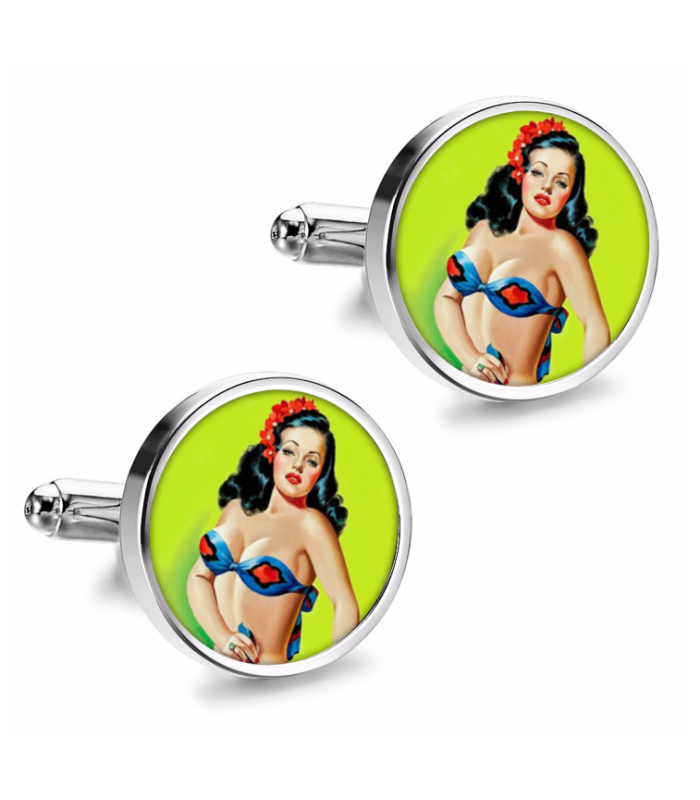 Gemelos de Camisa Magglass Pin Up Girls Nº22 16mm