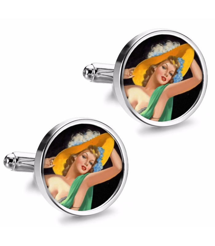 Gemelos de Camisa Magglass Pin Up Girls Nº23 16mm