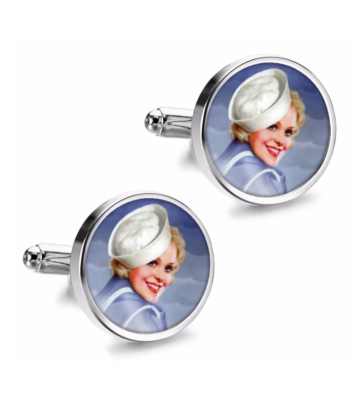 Gemelos de Camisa Magglass Pin Up Girls Nº3 16mm