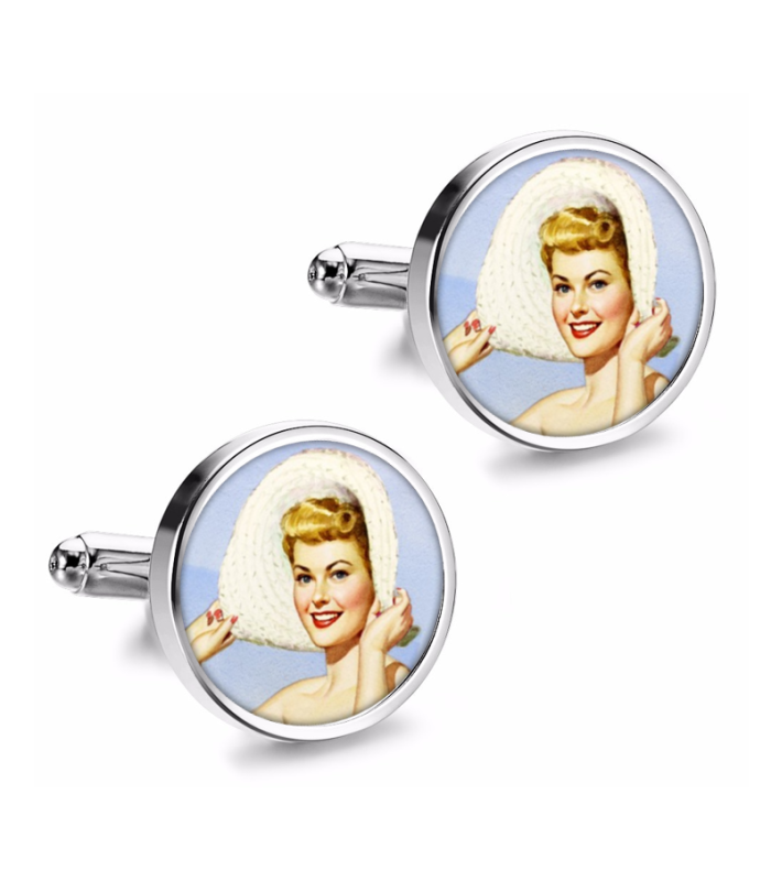 Gemelos de Camisa Magglass Pin Up Girls Nº5 16mm