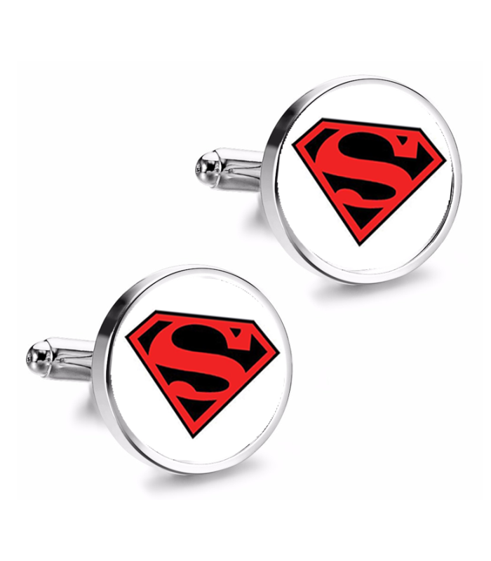 Gemelos de Camisa Magglass Superboy Logo