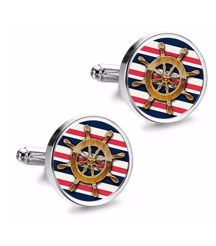 Gemelos de Camisa Magglass Timon Nautico Nº9 16mm