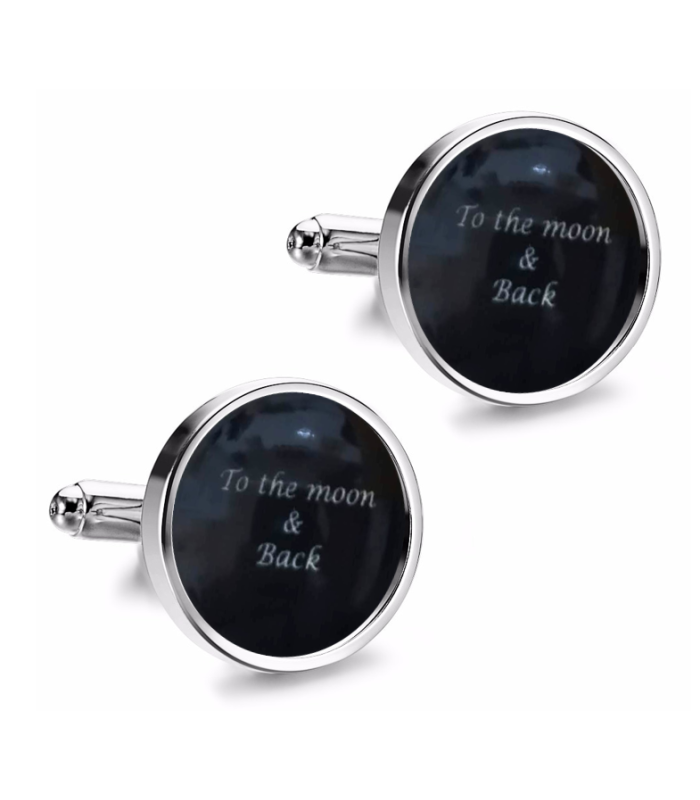 Gemelos de Camisa Magglass To The Moon   Back