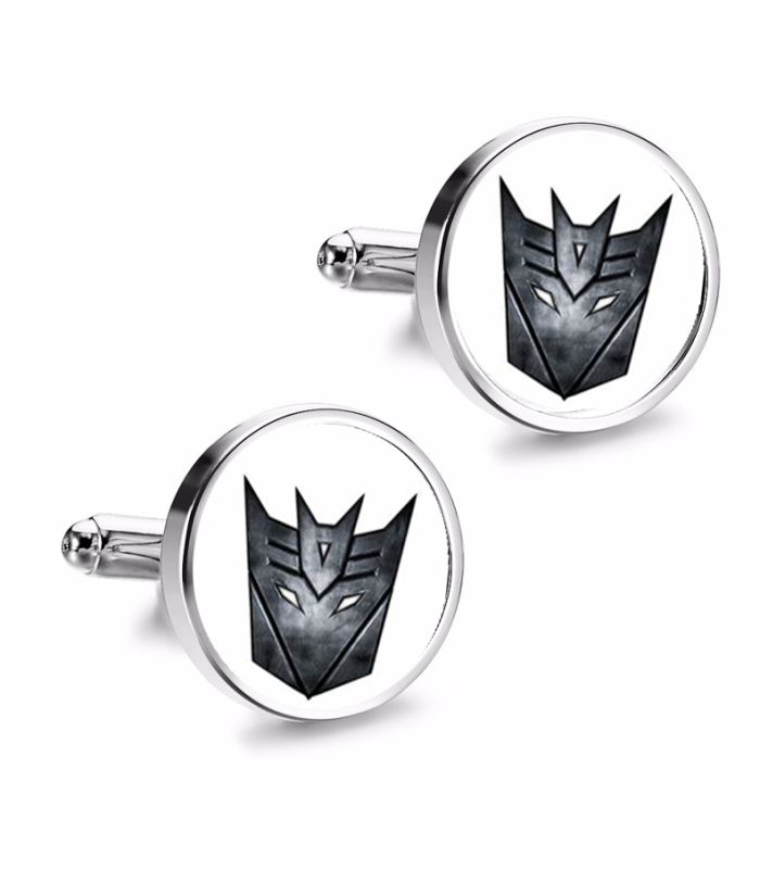 Gemelos de Camisa Magglass Transformers Logo Decepticons mod 2