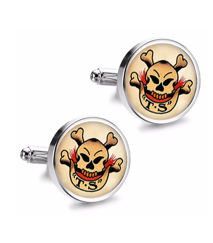 Gemelos de Camisa Magglass Vintage Tattoo Nº11 16mm