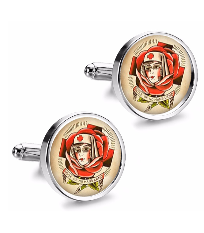 Gemelos de Camisa Magglass Vintage Tattoo Nº45 16mm