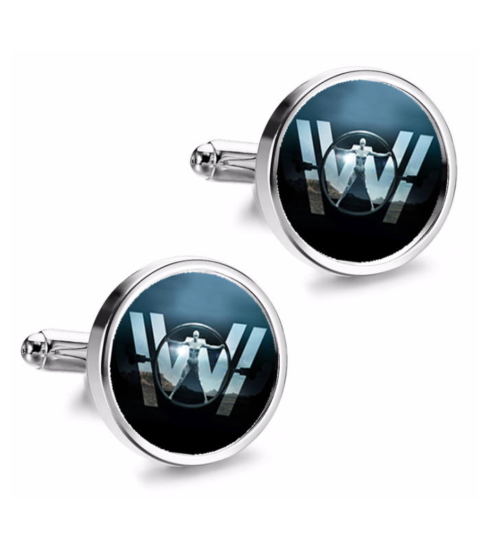 Gemelos de Camisa Magglass Westworld Black