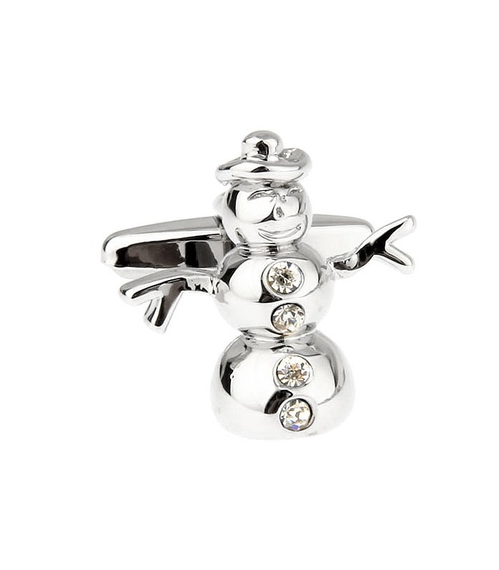 Gemelos de Camisa Muñeco de Nieve