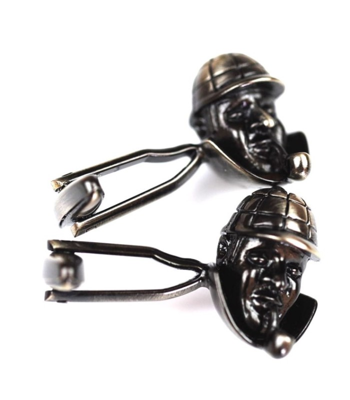 Gemelos de Camisa Sherlock Holmes 3D