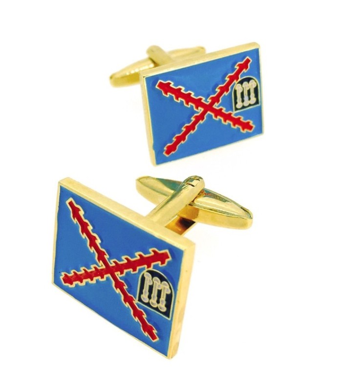 Gemelos de camisa Tercio Viejo de Sicilia