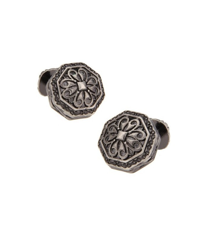 Gemelos Gothic Octogonal Fleur