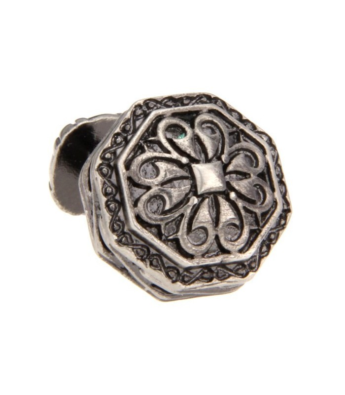 Gemelos Gothic Octogonal Fleur