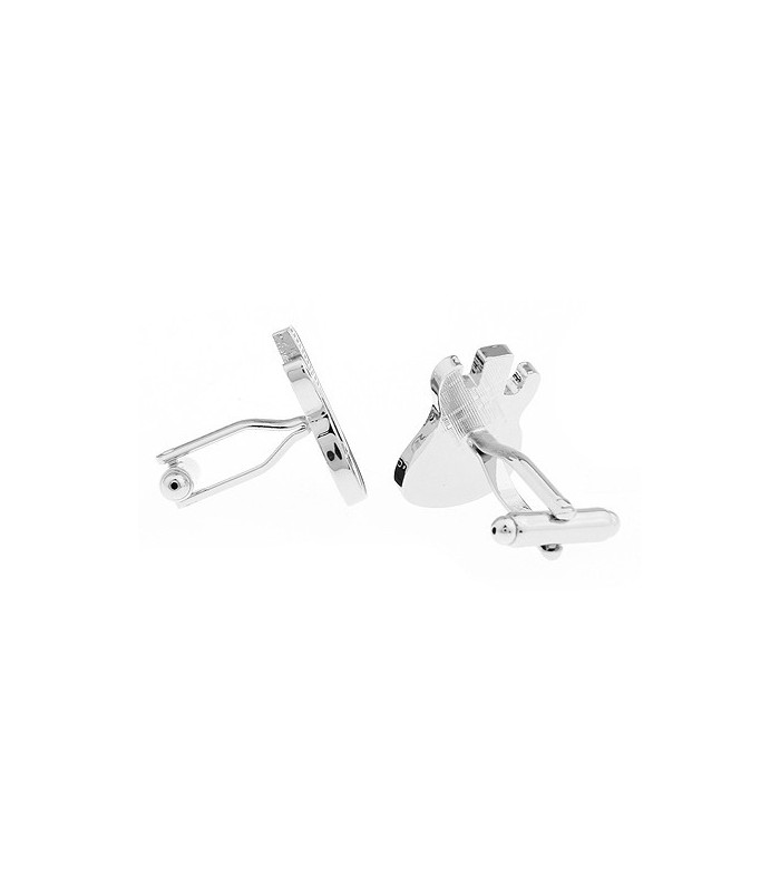 Gemelos Guitarra Rock Negra